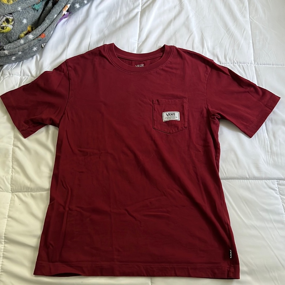 Red VANS Short Sleeve T-Shirt